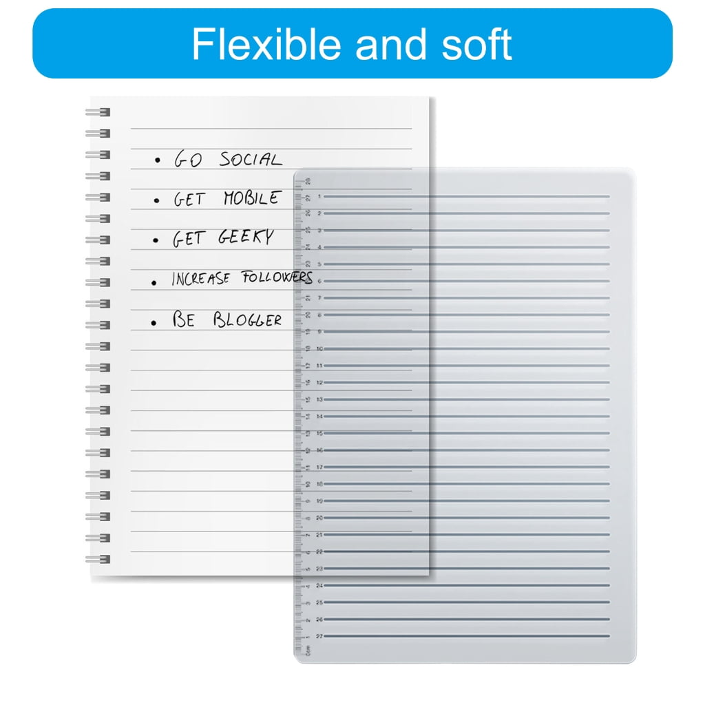 Lined Writing Guide Stencil, 27, 30 and 33 Line College Ruled Spacing for Cards and Letters - Image 6