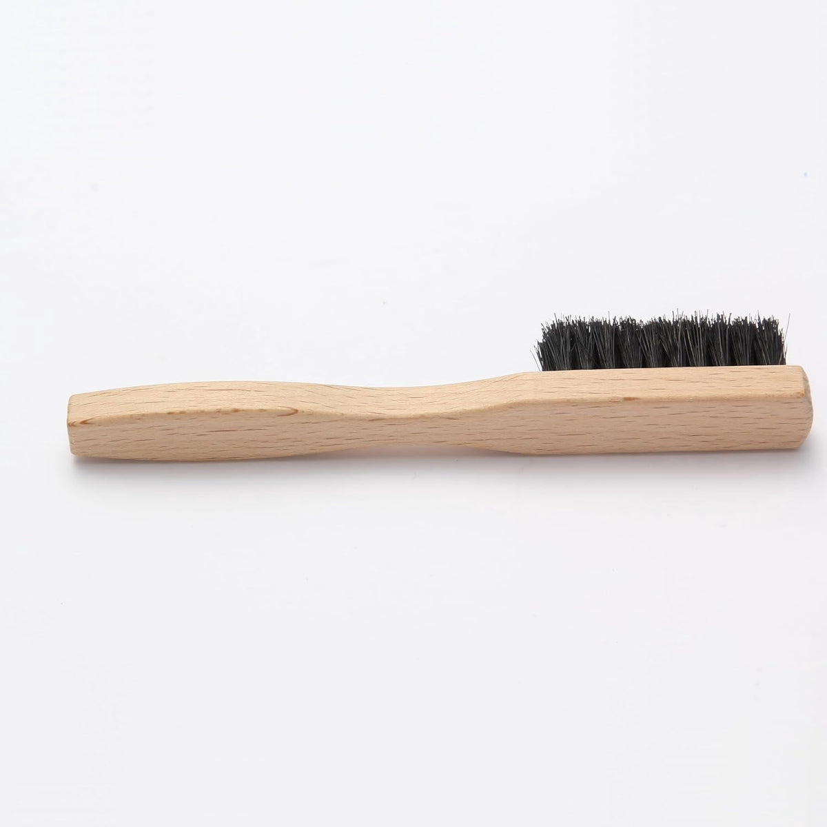 Laundry Stain Brush Set of 2, Natural Bristle Scrub Brush with Beech Wood Handle - Image 6