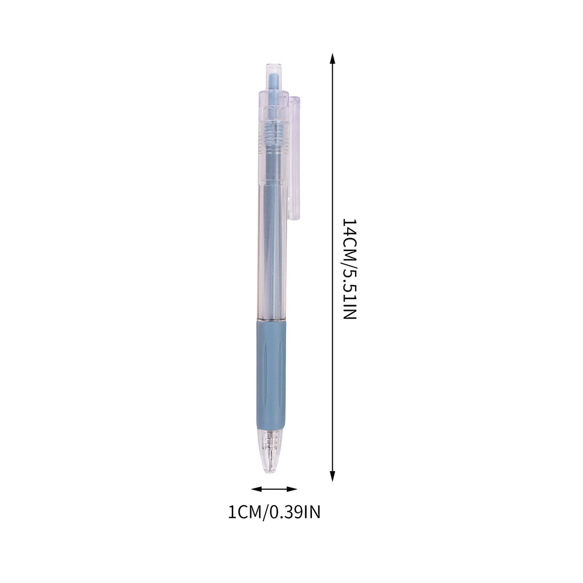 Retractable Precision Craft Knife Pens, Set of 5 Colored Paper Cutters with Rubber Grip - Image 3