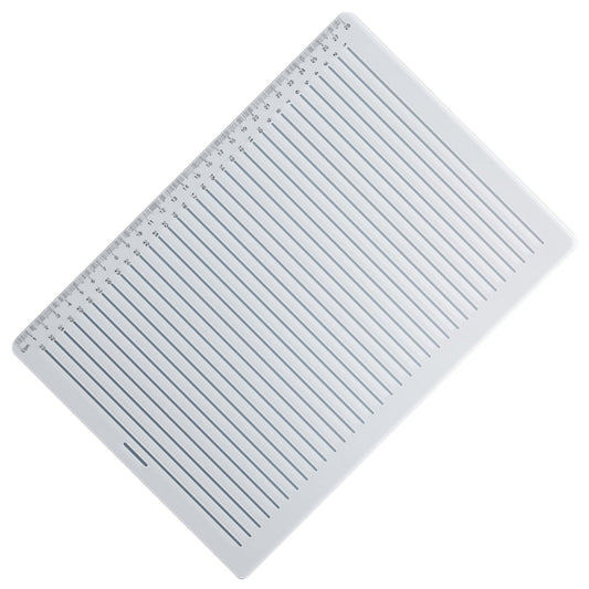 Lined Writing Guide Stencil, 27, 30 and 33 Line College Ruled Spacing for Cards and Letters