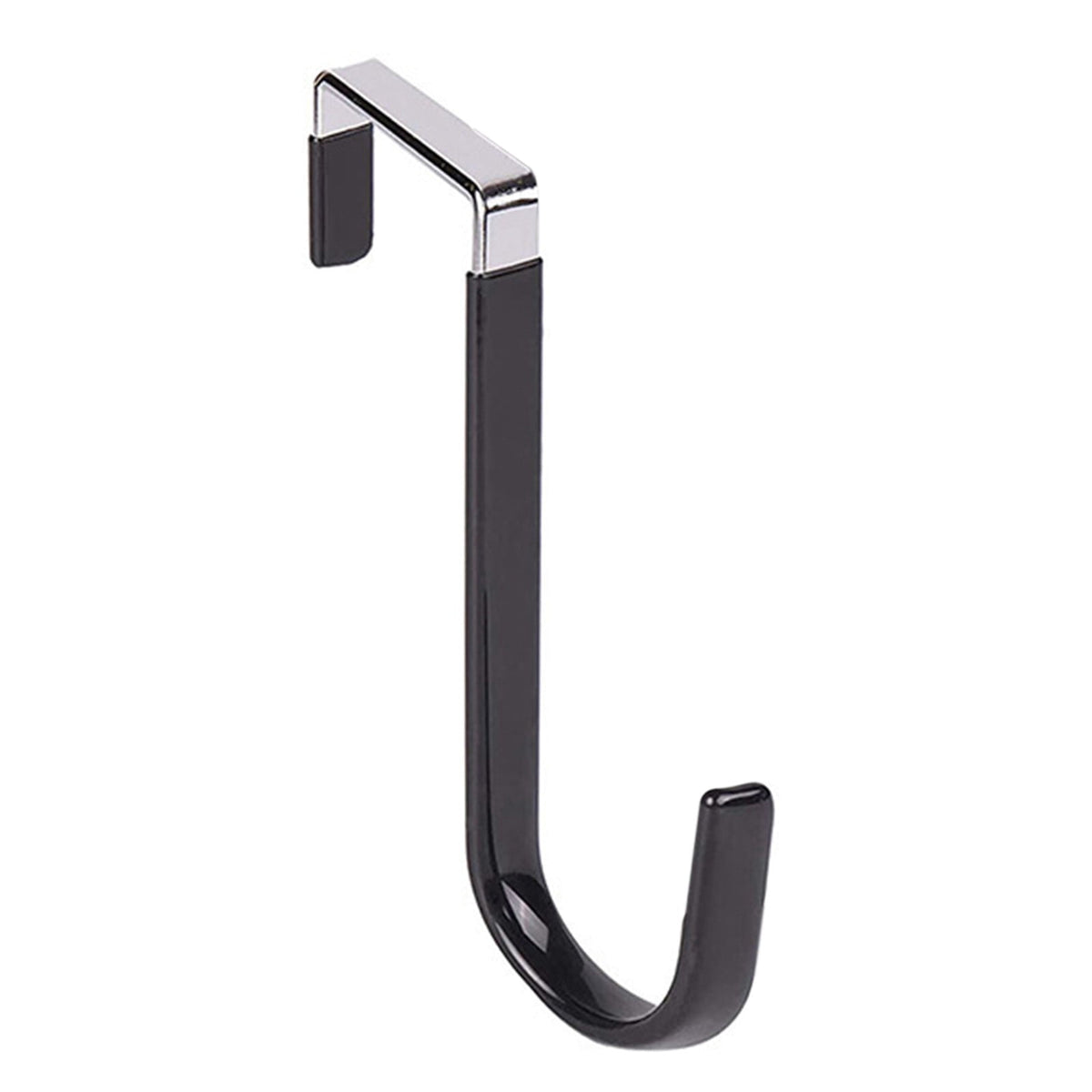 Over-the-Door Hanging Hook with Rubber Padding, Heavy Duty Metal Door Hanger