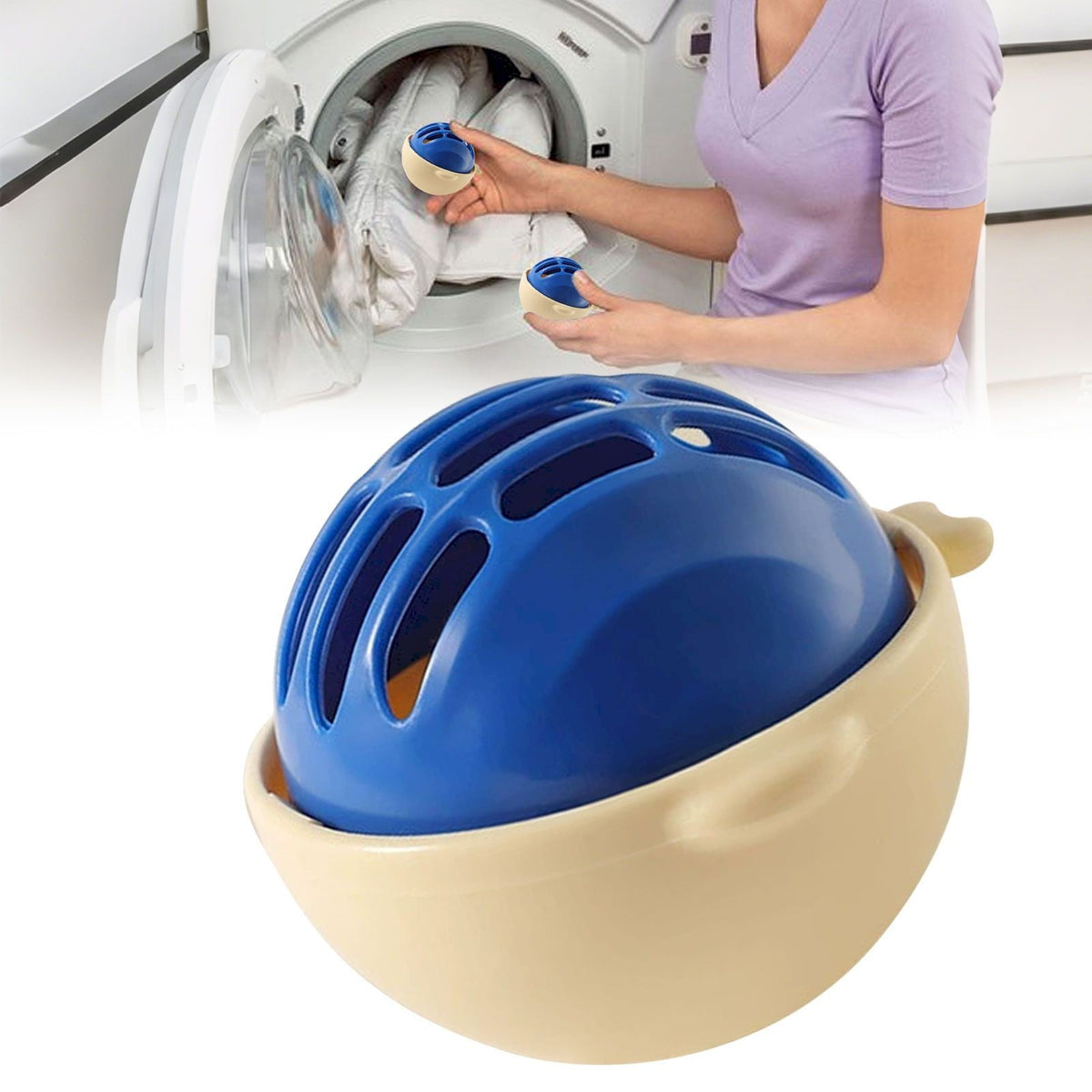 Reusable Laundry Hair Catcher Balls for Washer and Dryer, Lint and Fluff Remover - Image 2